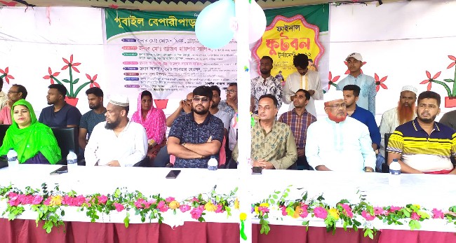 নিয়মিত খেলাধুলা সুন্দর জীবন গঠনে ভুমিকা রাখে-রাজিব হায়দার সাদিম